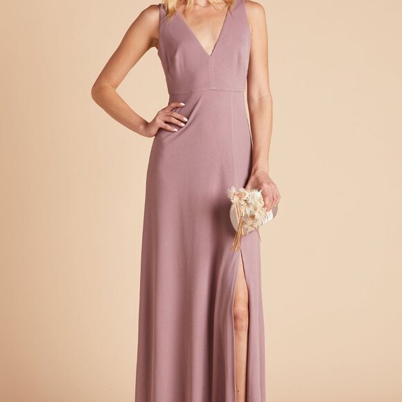 Birdy Grey Dresses & Skirts - Birdy Grey| Dark Mauve Bridesmaid Dress Sz S